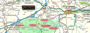 Knockmealdown Active Area Map