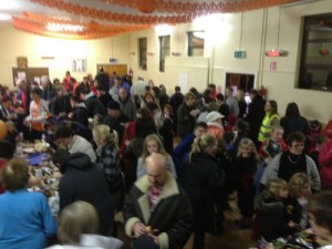 Crowd at Newcastle Hall