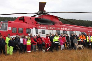 Group at Helicopter Centre