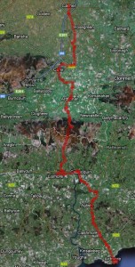 St. Declan's Way Map on Google