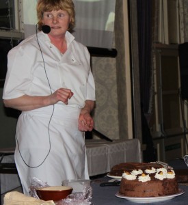 Eileen Condon's Finished Chocolate Layer Cake