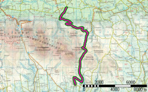 Pilgrim Paths Walk Map