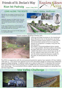 Knockmealdown Active - Friends of St. Declan's Way Ezine May 2014