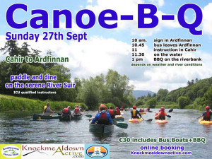 Sep 27th Canoe-B-Q